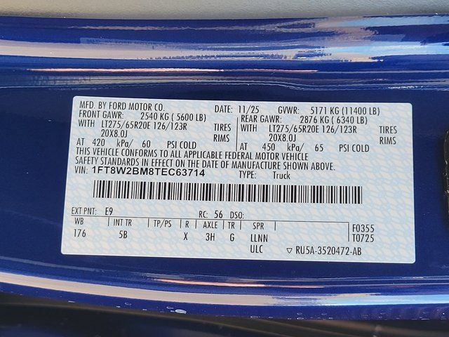 2026 Ford F-250SD Lariat