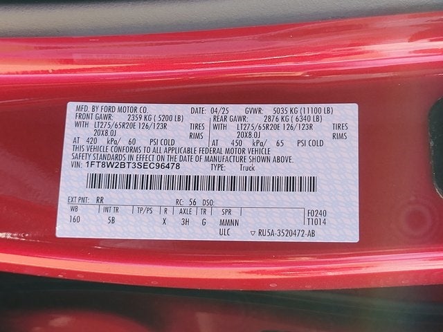 2025 Ford F-250SD Lariat