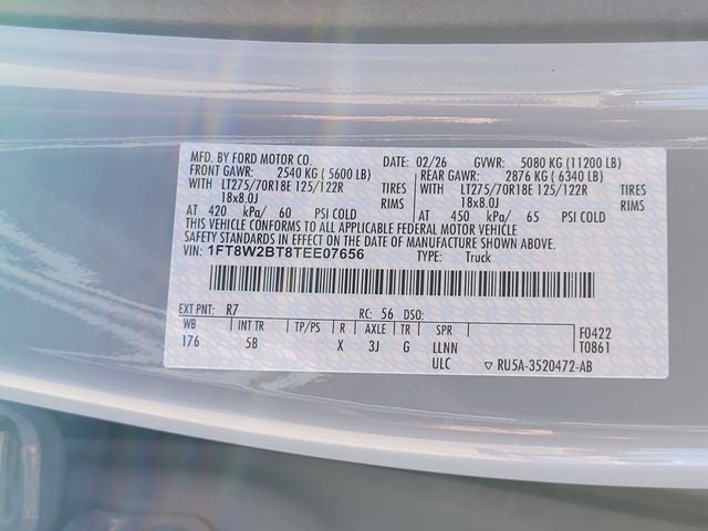 2026 Ford F-250SD Lariat