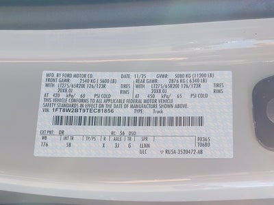 2026 Ford F-250SD Lariat