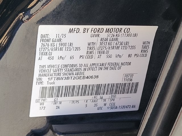 2016 Ford F-350 XLT