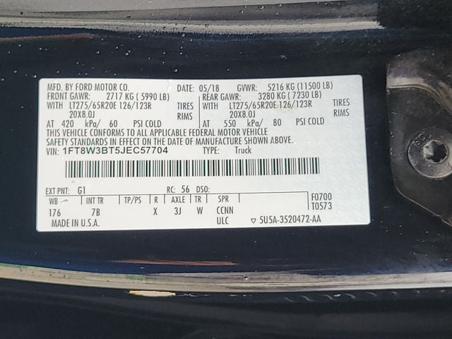 2018 Ford F-350SD Platinum