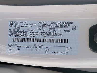 2026 Ford F-350SD Lariat