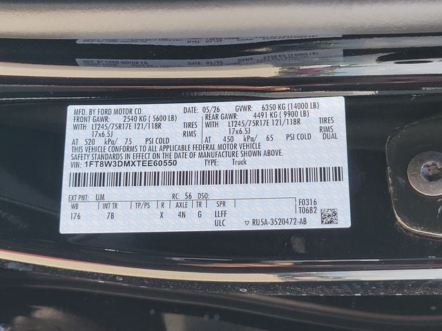 2026 Ford F-350SD Platinum DRW