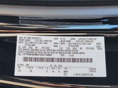 2026 Ford F-450SD Platinum DRW