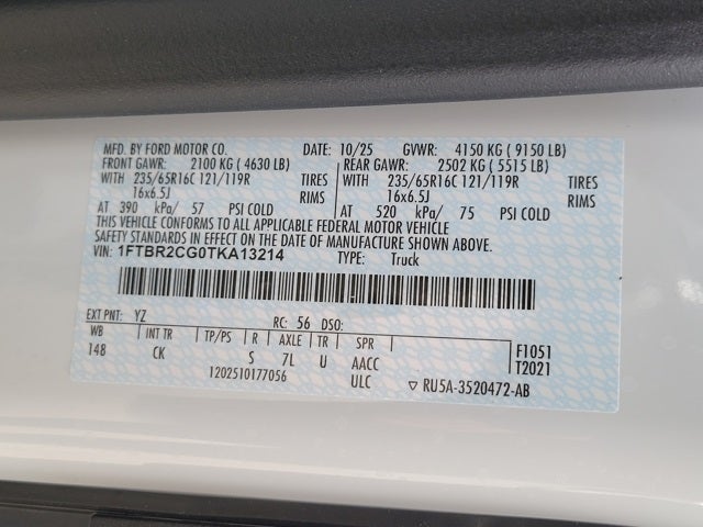 2026 Ford Transit-250 Base