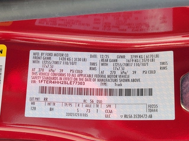 2025 Ford Ranger XLT