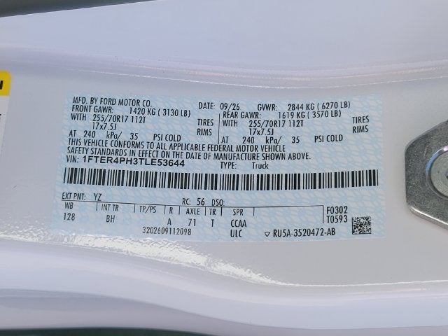 2026 Ford Ranger XL