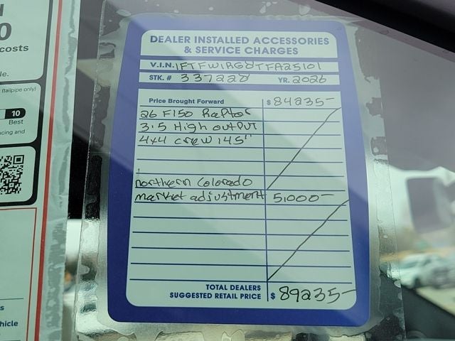 2026 Ford F-150 Raptor