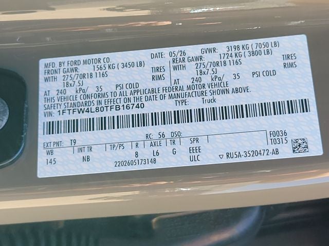 2026 Ford F-150 Tremor