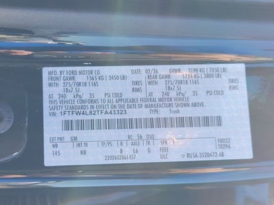 2026 Ford F-150 Tremor