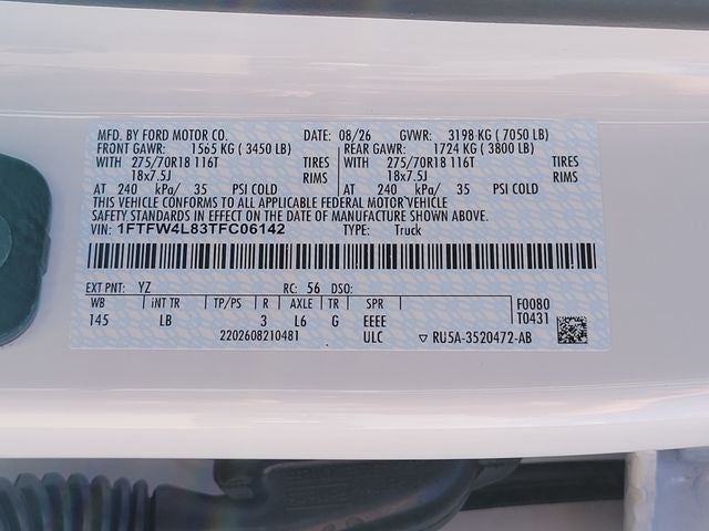 2026 Ford F-150 Tremor