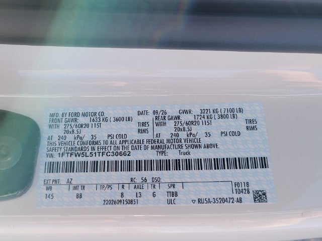 2026 Ford F-150 Lariat