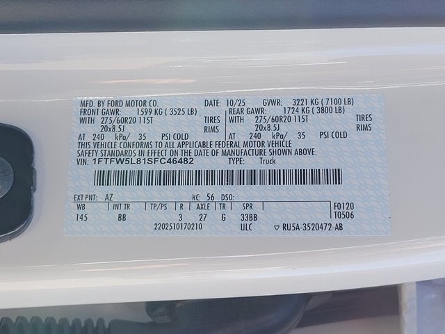 2025 Ford F-150 Lariat