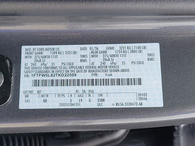 2026 Ford F-150 Lariat