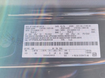 2026 Ford F-150 Lariat