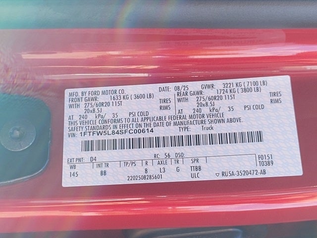 2025 Ford F-150 Lariat