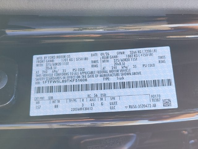 2026 Ford F-150 Lariat