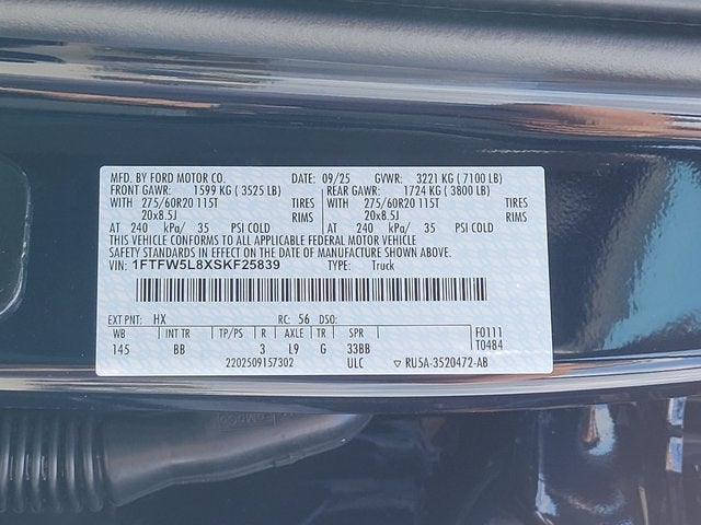 2025 Ford F-150 Lariat