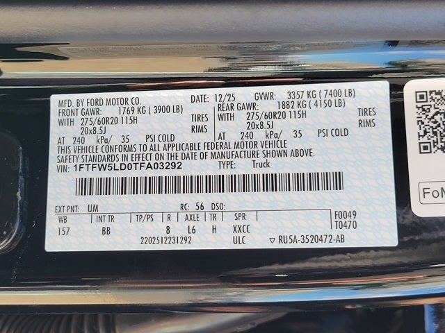 2026 Ford F-150 Lariat