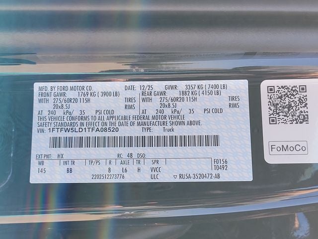 2026 Ford F-150 Lariat
