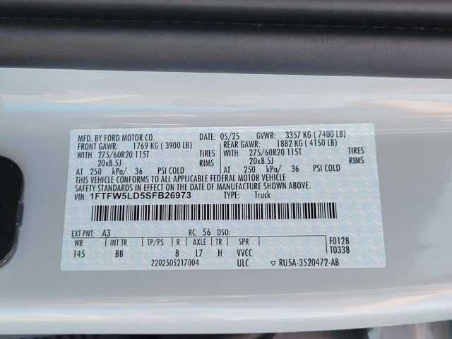 2025 Ford F-150 Lariat