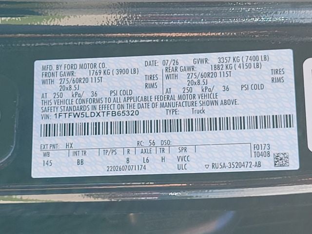 2026 Ford F-150 Lariat