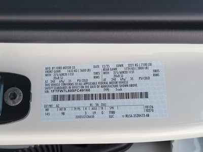 2025 Ford F-150 Platinum