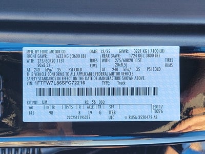 2025 Ford F-150 Platinum