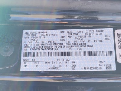2026 Ford F-150 Platinum