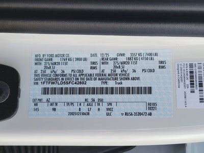 2025 Ford F-150 Platinum