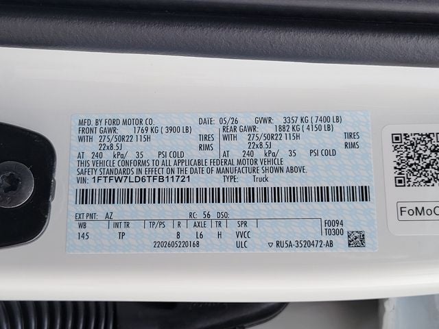 2026 Ford F-150 Platinum
