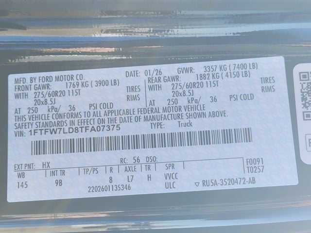 2026 Ford F-150 Platinum