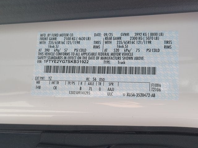 2025 Ford Transit-150 Base