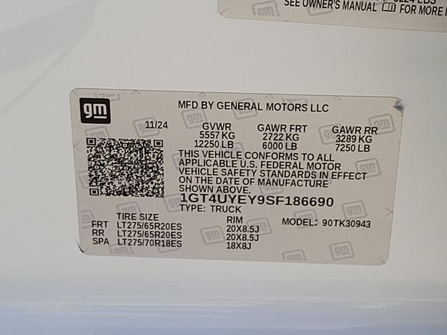 2025 GMC Sierra 3500HD Denali Ultimate