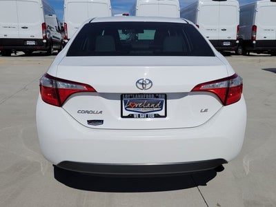 2016 Toyota Corolla LE