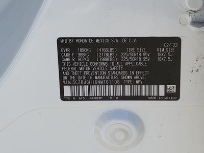 2022 Honda HR-V Sport