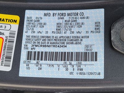 2026 Ford Bronco Sport Big Bend