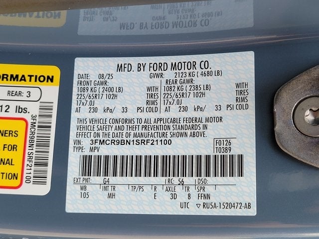 2025 Ford Bronco Sport Big Bend