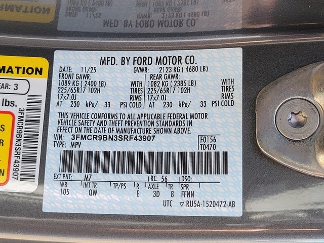 2025 Ford Bronco Sport Big Bend