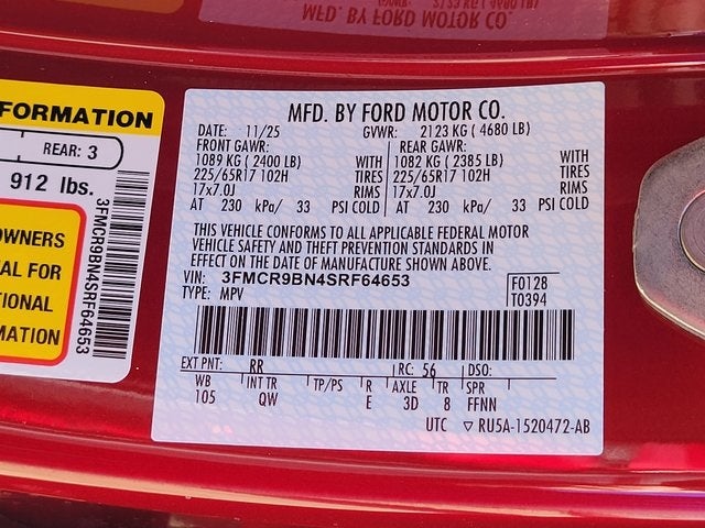 2025 Ford Bronco Sport Big Bend