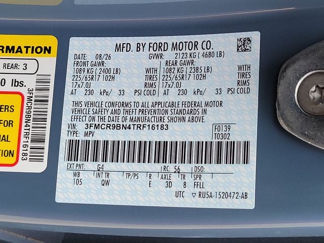 2026 Ford Bronco Sport Big Bend