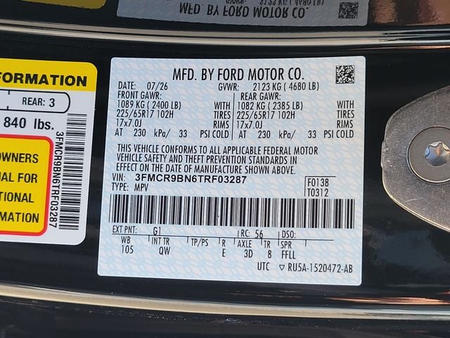 2026 Ford Bronco Sport Big Bend