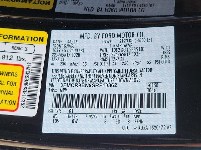 2025 Ford Bronco Sport Big Bend