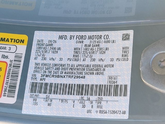 2026 Ford Bronco Sport Big Bend