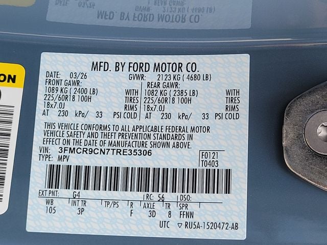 2026 Ford Bronco Sport Outer Banks