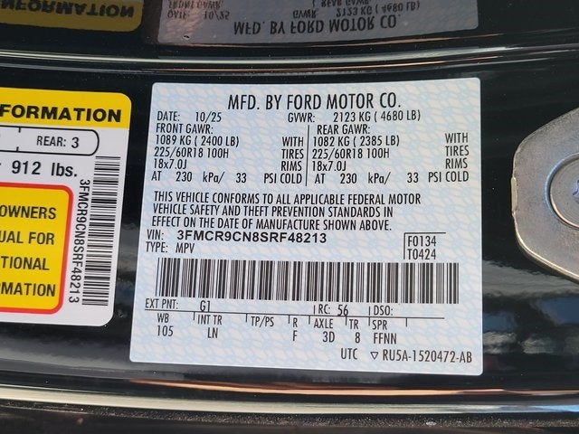 2025 Ford Bronco Sport Outer Banks