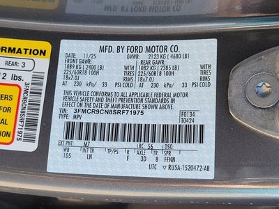 2025 Ford Bronco Sport Outer Banks