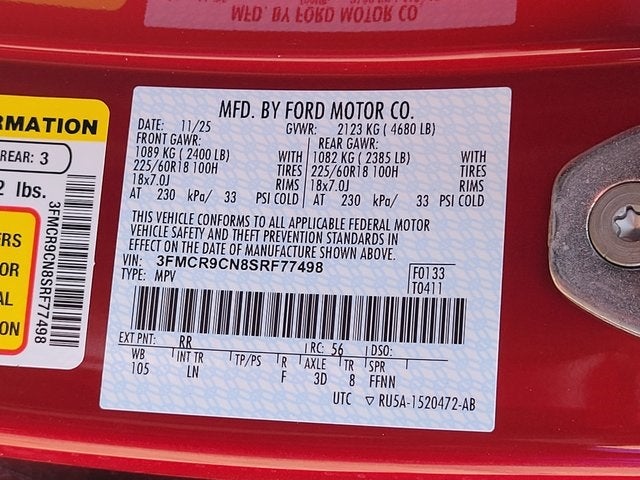 2025 Ford Bronco Sport Outer Banks