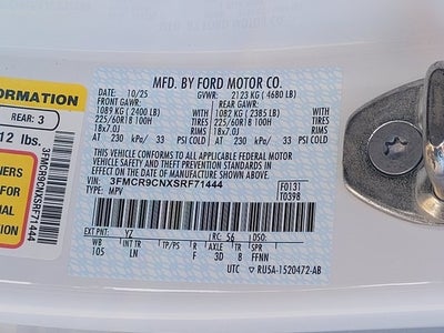 2025 Ford Bronco Sport Outer Banks